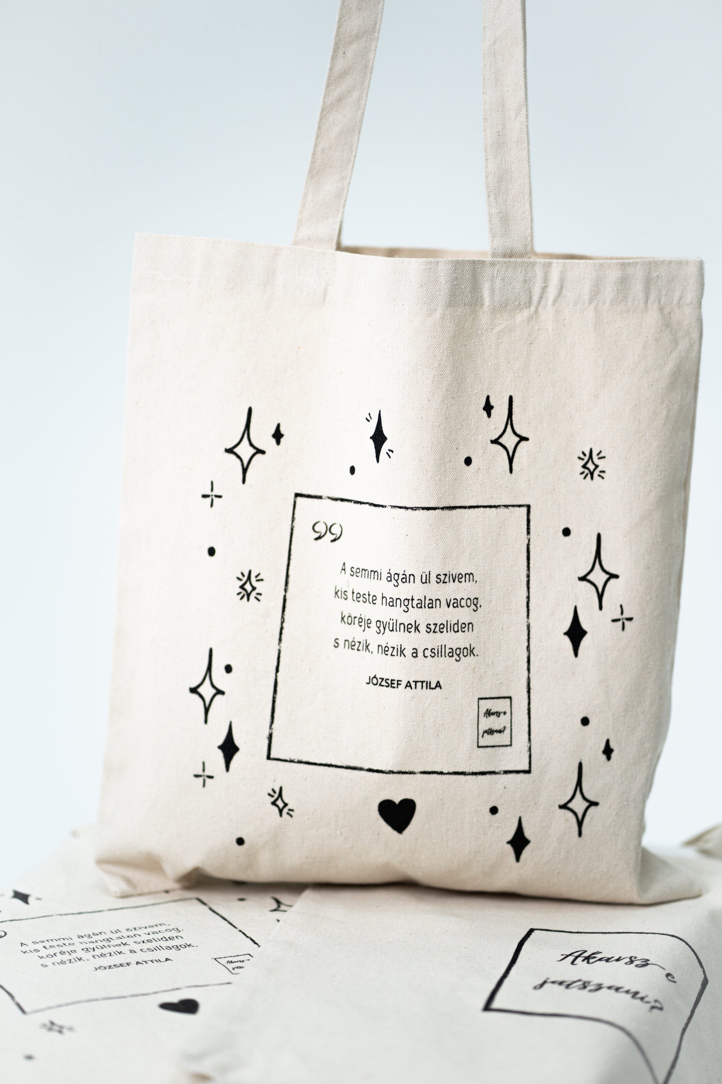 József Attila: Reménytelenül vászontáska