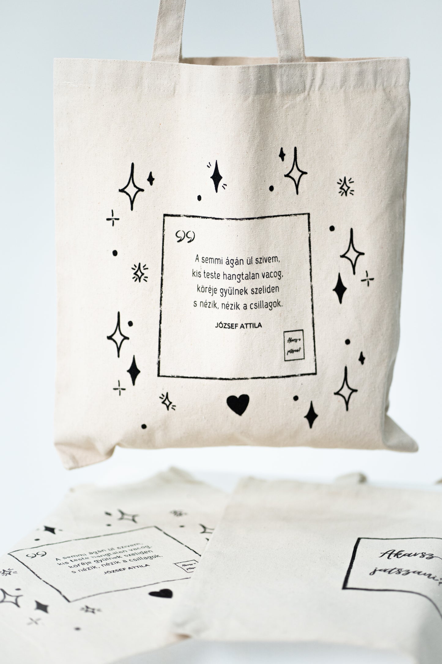 József Attila: Reménytelenül vászontáska