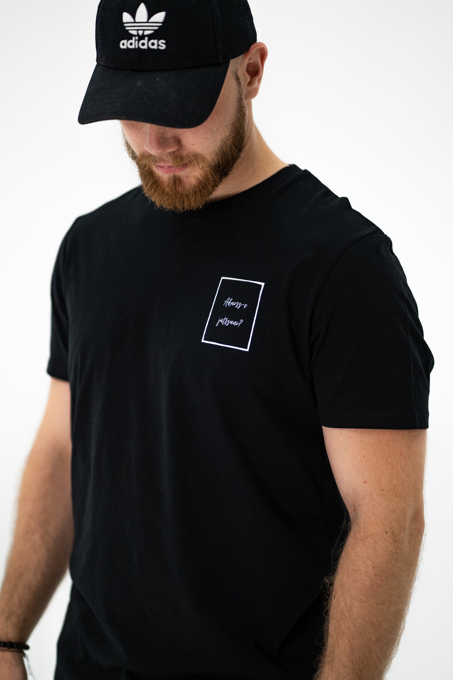 Kosztolányi: Akarsz-e játszani organikus pamut póló / fekete